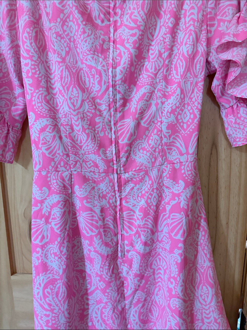 Lilly Pulitzer Darlah Havana Clawdia Ruffle Sleeve Dress 6 - Picture 12 of 13
